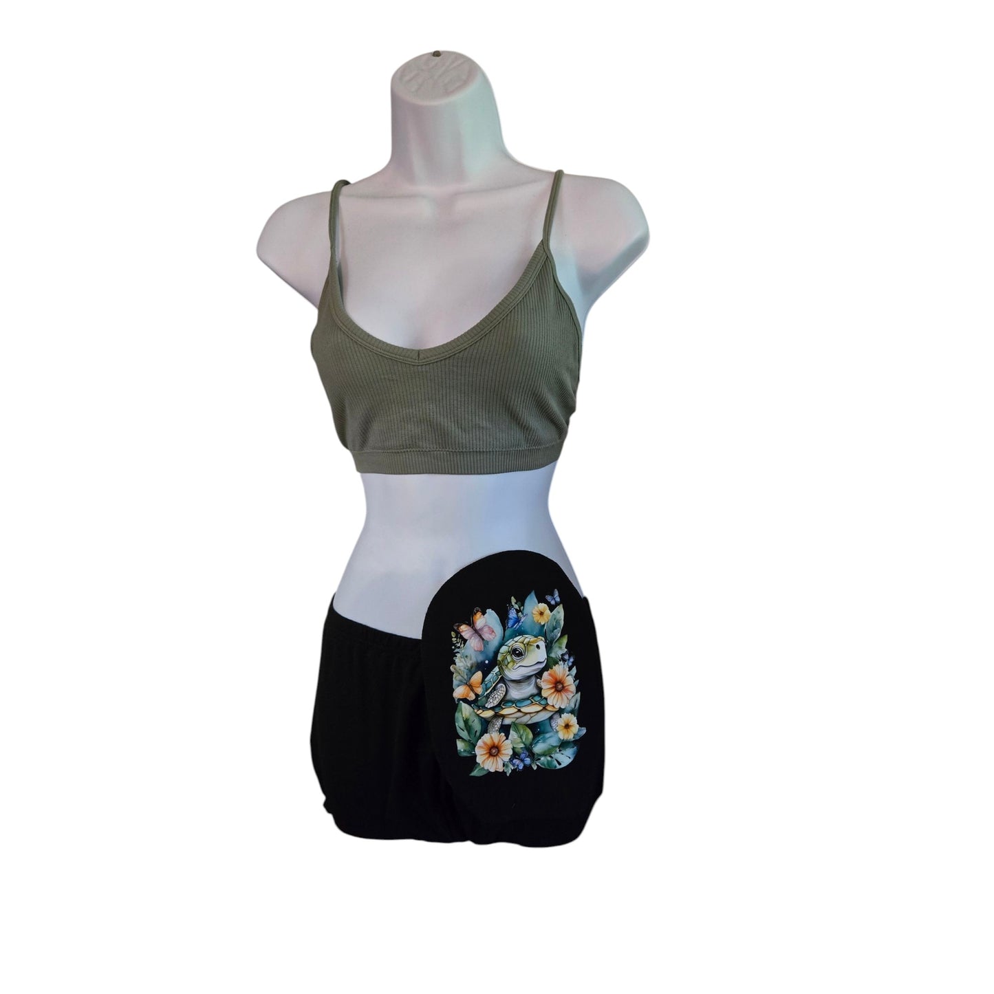 Ostomy Bag Cover-Polyester Spandex Wicking-Inner Pocket-Colostomy, Ileostomy, Urostomy Stoma Pouch Cover
