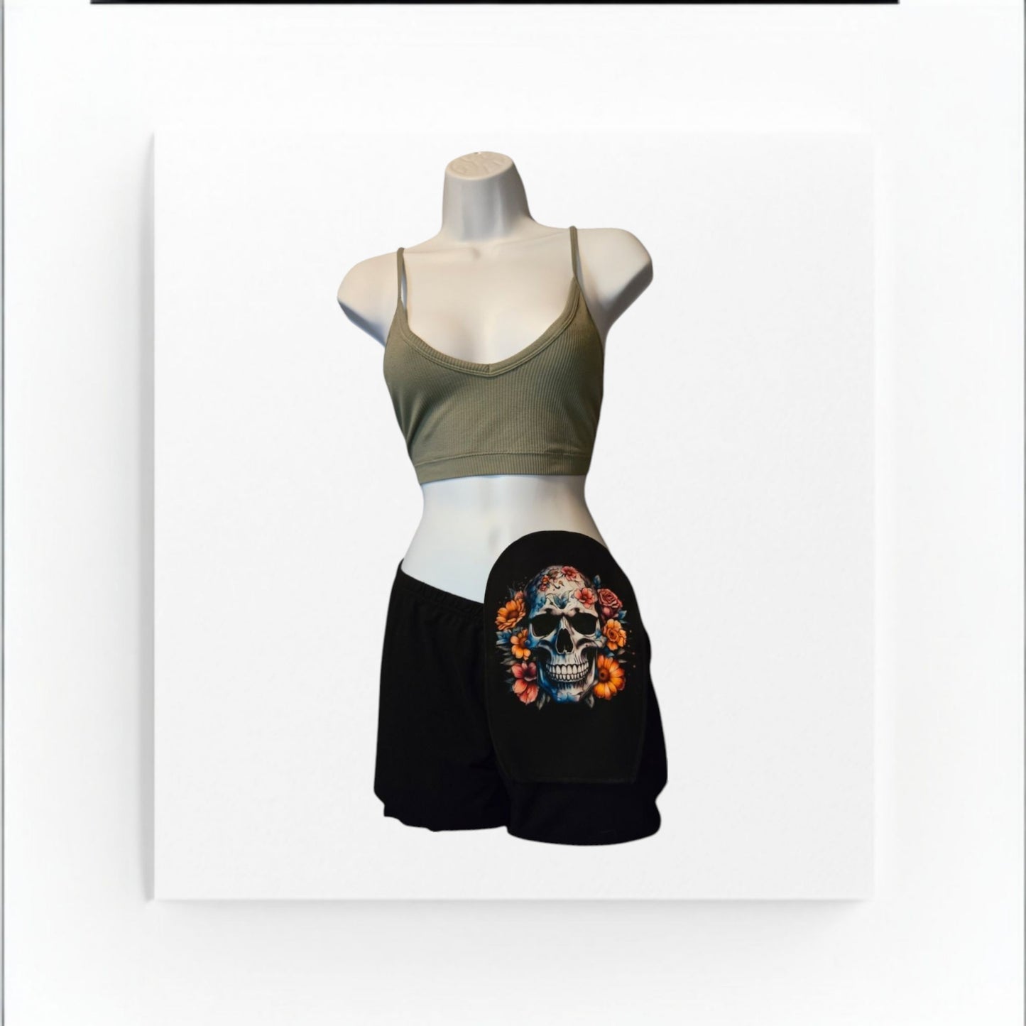 Ostomy Bag Cover-Polyester Spandex Wicking-Inner Pocket-Colostomy, Ileostomy, Urostomy Stoma Pouch Cover