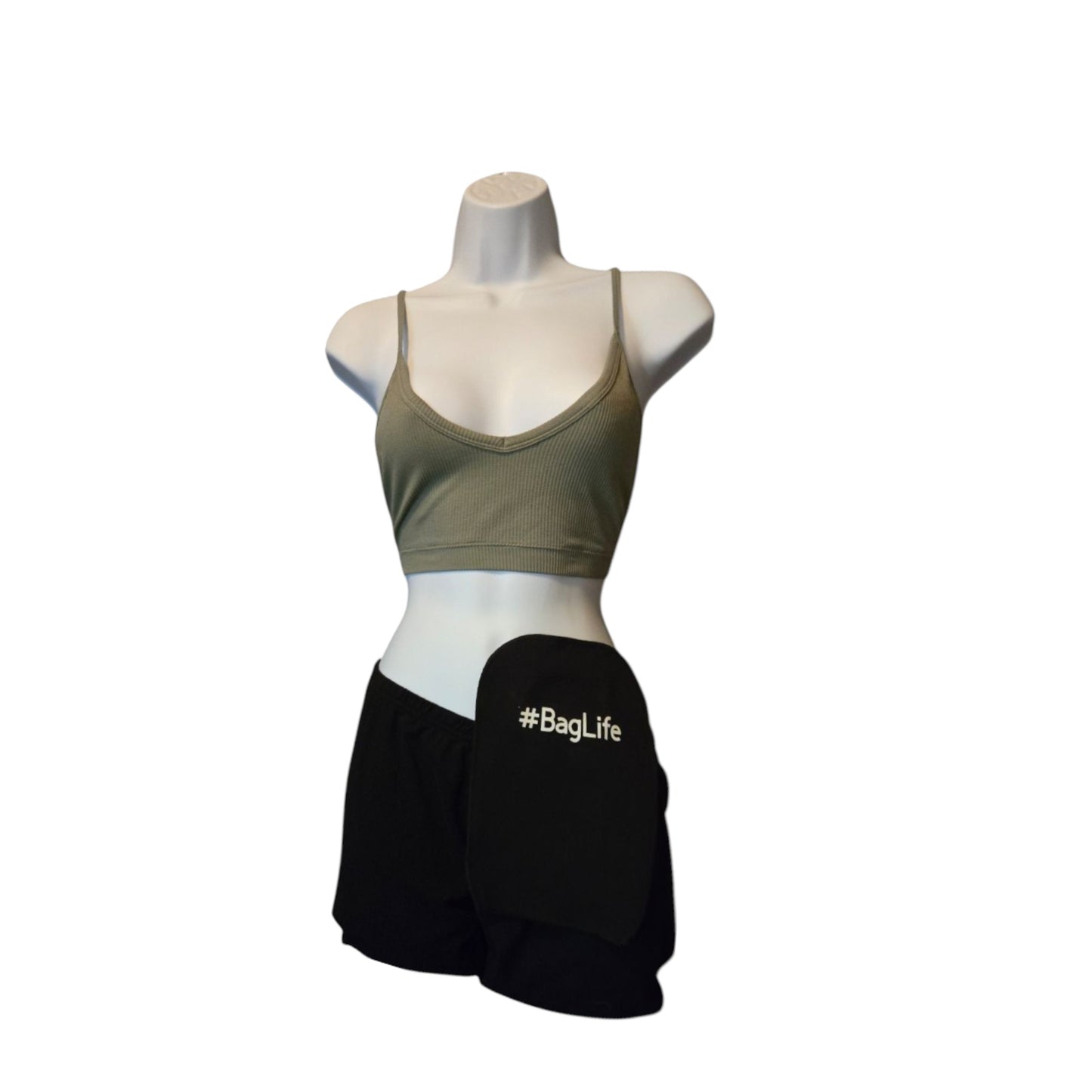Ostomy Bag Cover-Polyester Spandex Wicking-Inner Pocket-Colostomy, Ileostomy, Urostomy Stoma Pouch Cover