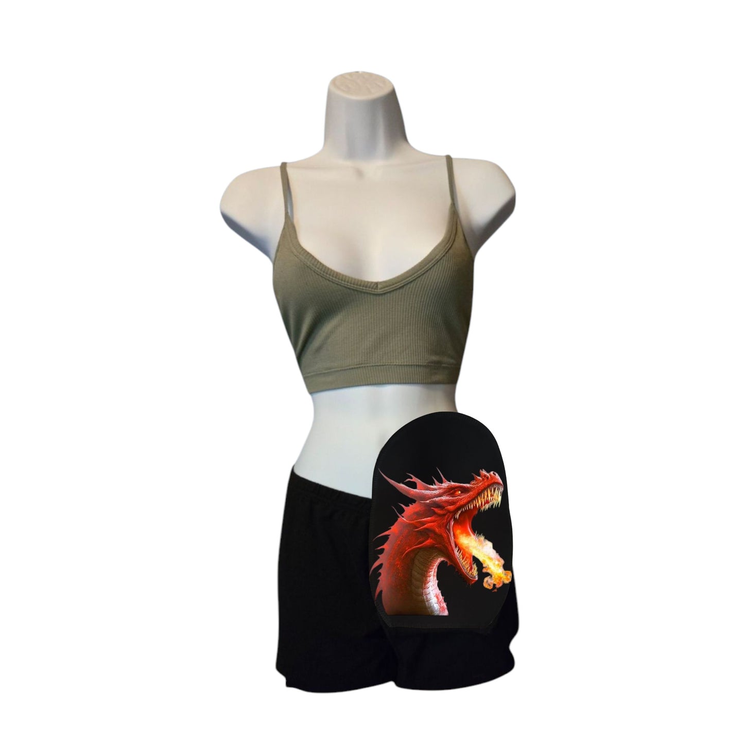 Ostomy Bag Cover-Polyester Spandex Wicking-Inner Pocket-Colostomy, Ileostomy, Urostomy Stoma Pouch Cover
