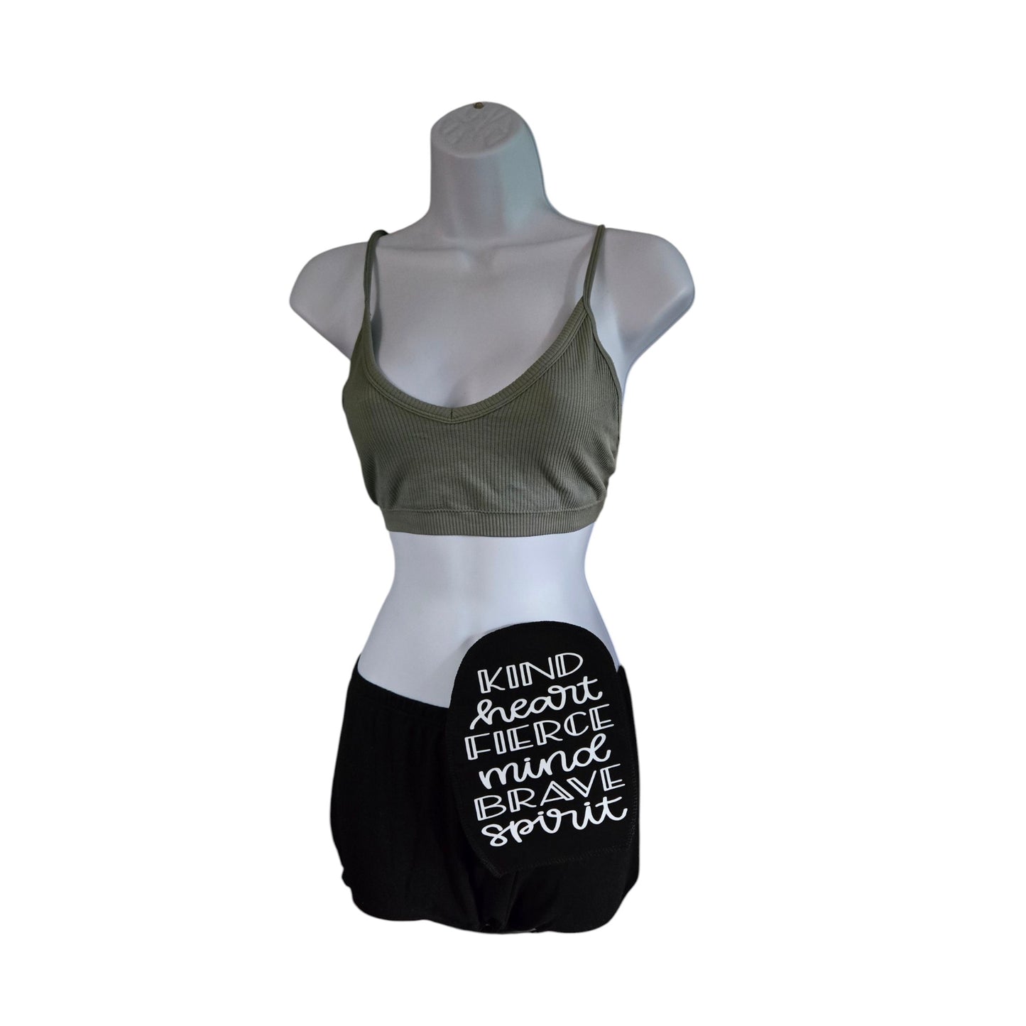 Ostomy Bag Cover-Poly-Rayon Spandex Wicking-Inner Pocket-Colostomy, Ileostomy, Urostomy Stoma Pouch Cover