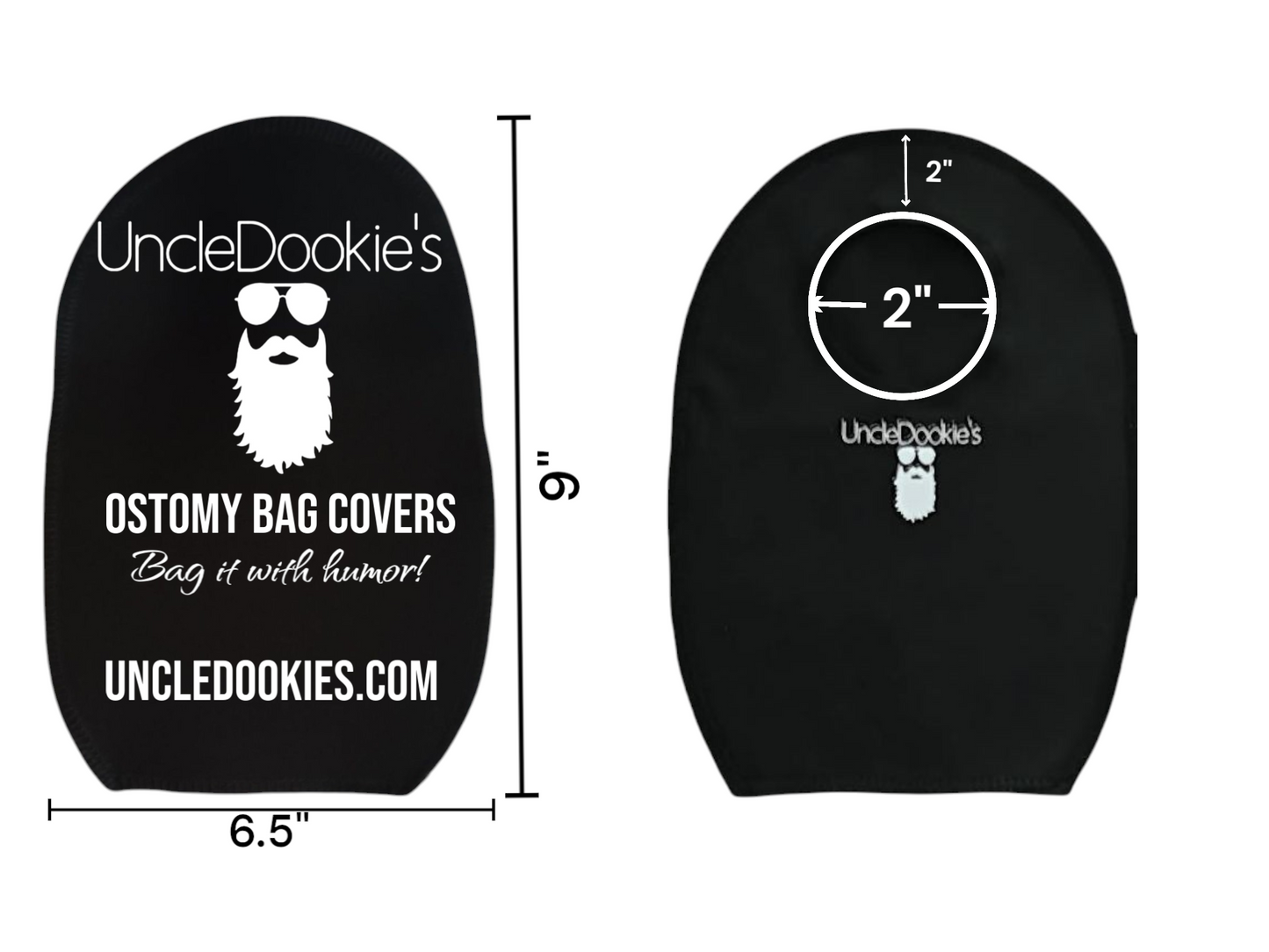 Ostomy Bag Cover-Poly-Rayon Spandex Wicking-Inner Pocket-Colostomy, Ileostomy, Urostomy Stoma Pouch Cover