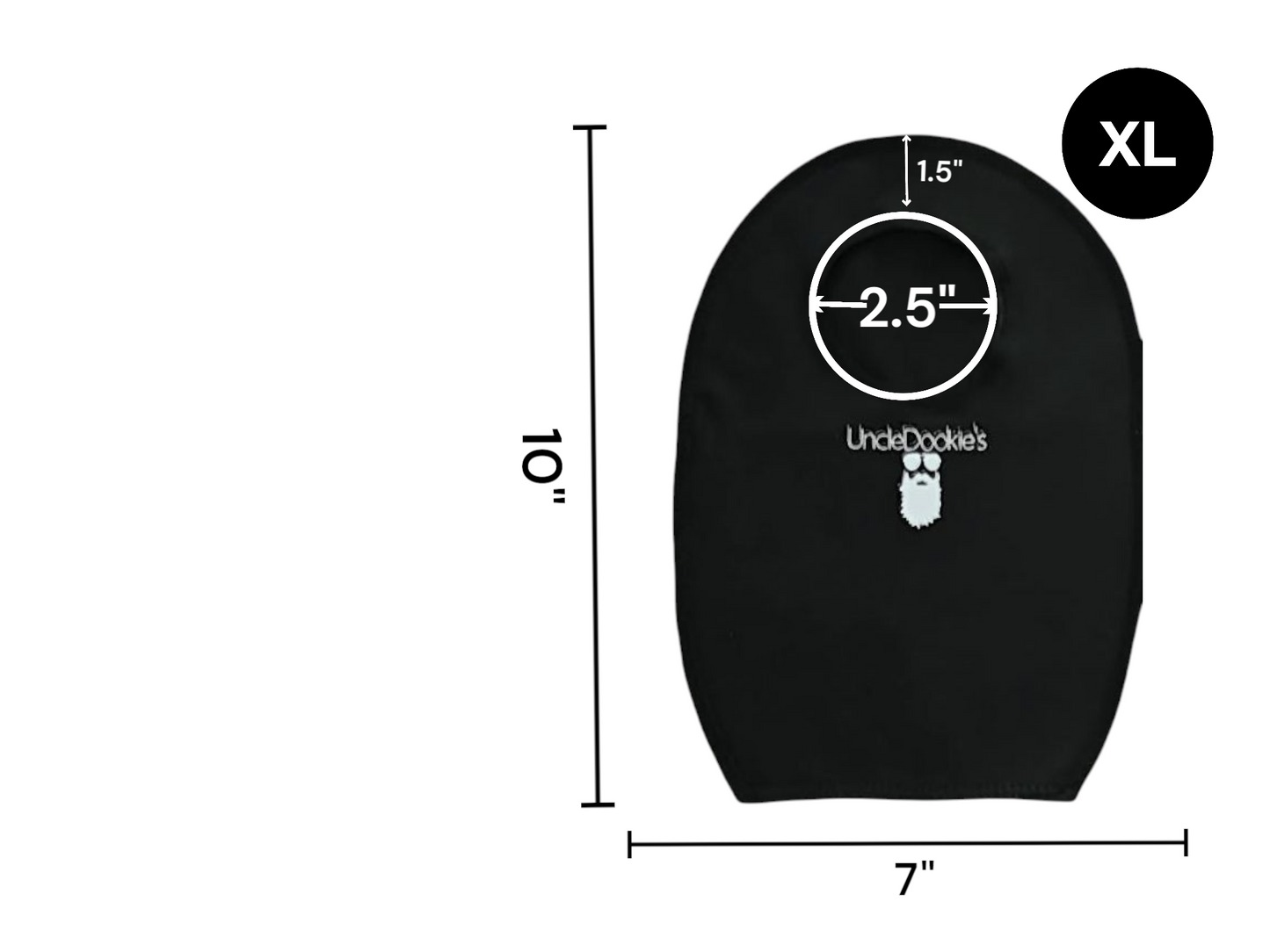 Ostomy Bag Cover-Polyester Spandex Wicking-Inner Pocket-Colostomy, Ileostomy, Urostomy Stoma Pouch Cover