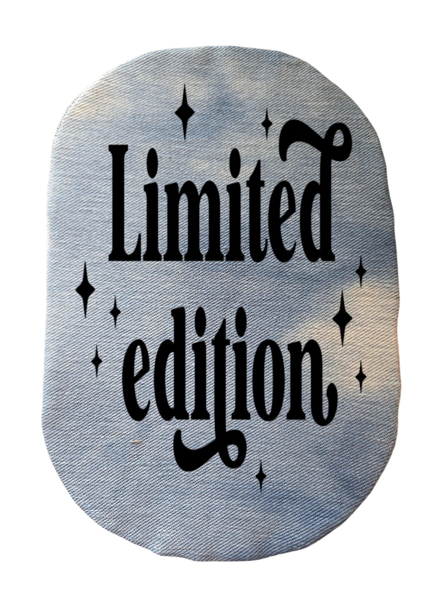 CUSTOMIZED STRETCH DENIM ADULT AND PEDIATRIC LIMITED EDITION OSTOMY BAG COVER