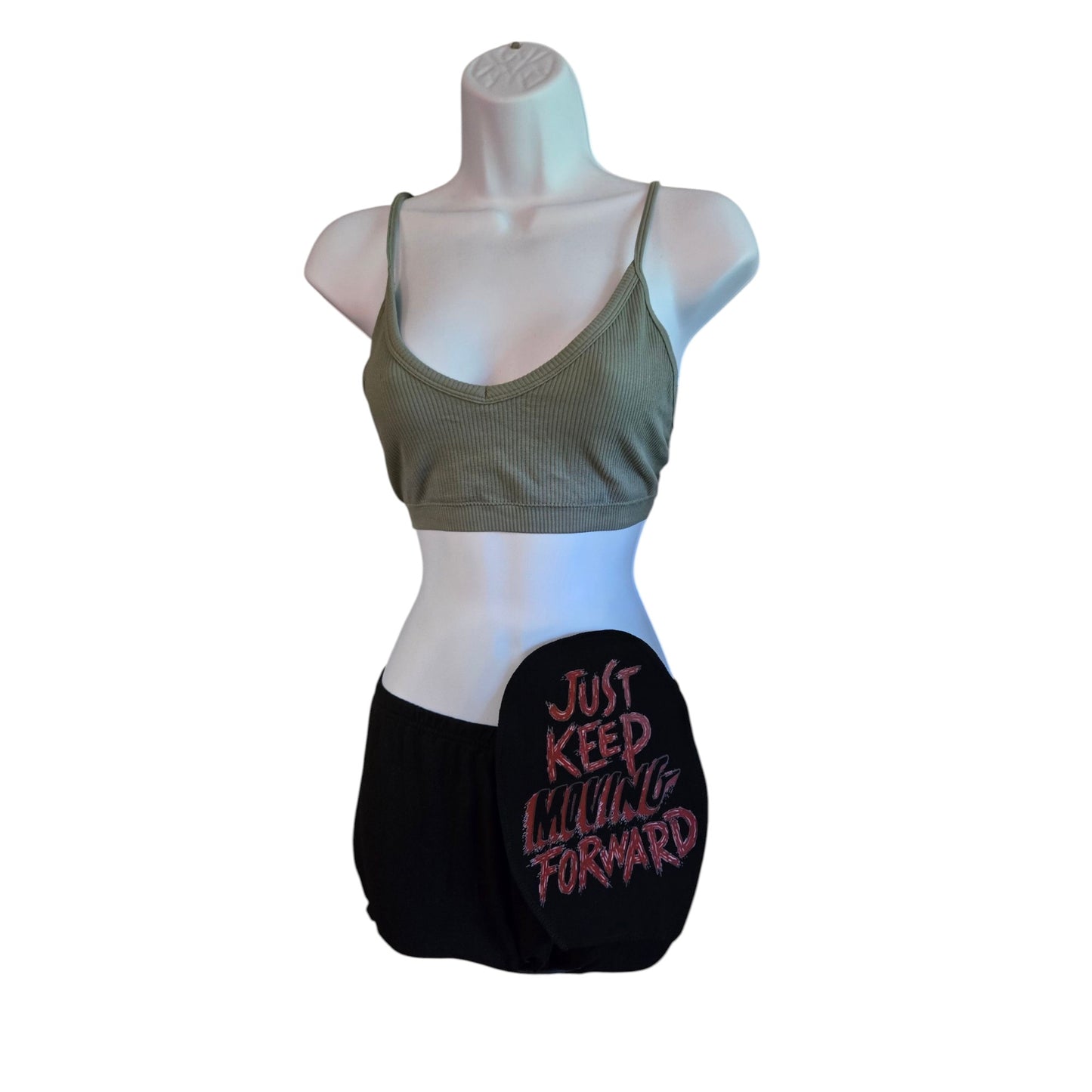 Ostomy Bag Cover-Poly-Rayon Spandex Wicking-Inner Pocket-Colostomy, Ileostomy, Urostomy Stoma Pouch Cover