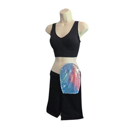 Ostomy Bag Cover-Polyester Spandex Wicking-Inner Pocket-Colostomy, Ileostomy, Urostomy Stoma Pouch (Copy)