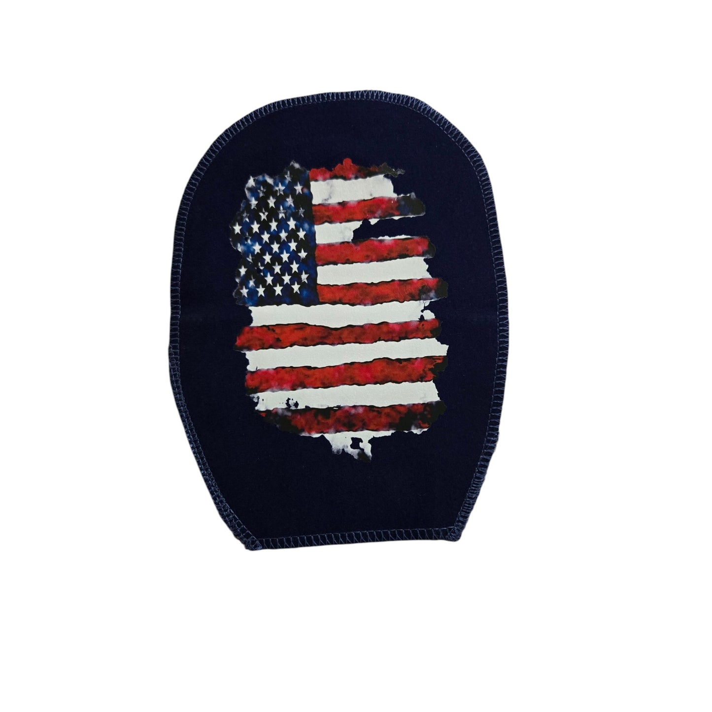 Ostomy Bag Cover-Poly-Rayon Spandex Wicking-Inner Pocket-Colostomy, Ileostomy, Urostomy Stoma Pouch Cover