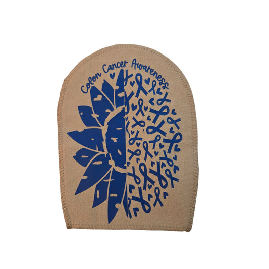 Ostomy Bag Cover-Poly-Rayon Spandex Wicking-Inner Pocket-Colostomy, Ileostomy, Urostomy Stoma Pouch Cover